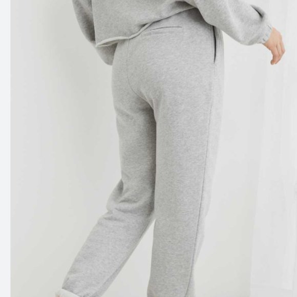 aerie Pants - Aerie Fleece-Of-Mind High Waisted Jogger Medium Heather Size Small
